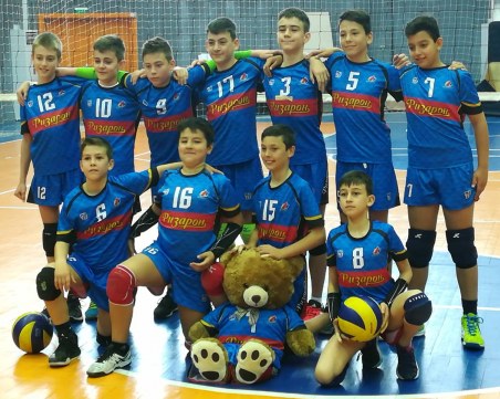 Малките надежди на ВК Строител отново са финалисти на държавното