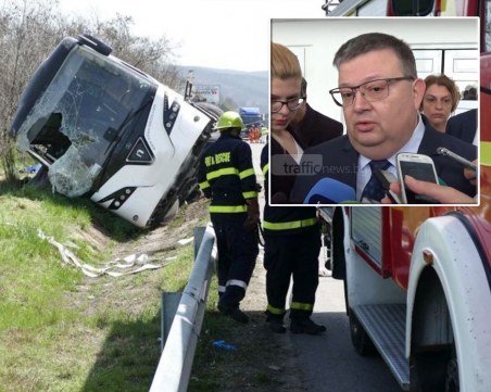 Цацаров за смъртоносното меле на АМ “Тракия“: Автотехническата експертиза ще реши ВИДЕО