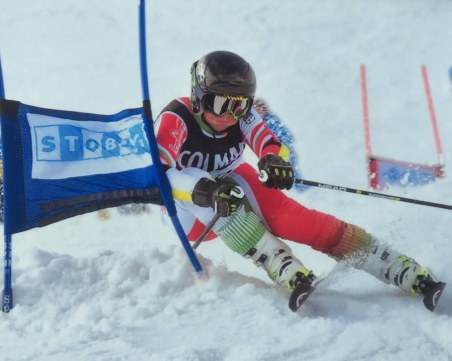 Пловдивски вундеркинд кара със ски легенди на уникално състезание в Италия СНИМКИ