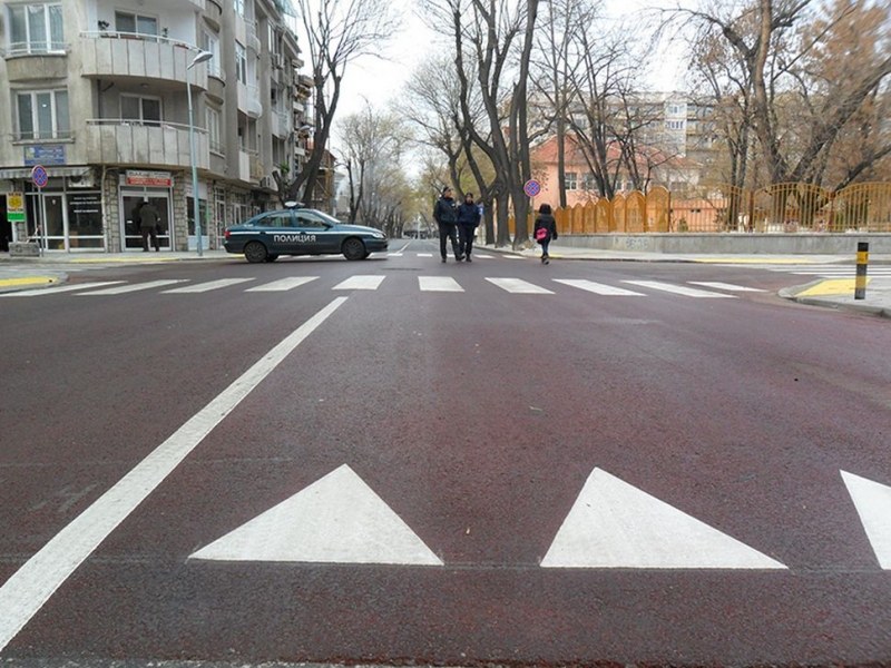 Пловдив ще иска червени пешеходни пътеки