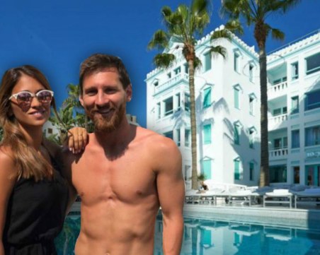 Меси се отдаде на 4-дневен разврат в новия си хотел в Ибиса