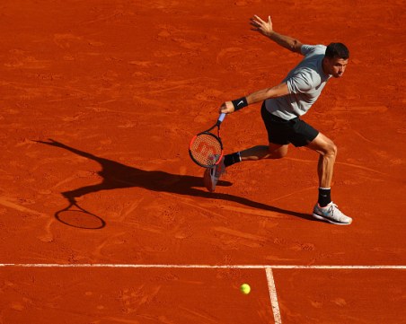 Гришо прекъсна лоша серия и е на четвъртфинал в Монте Карло