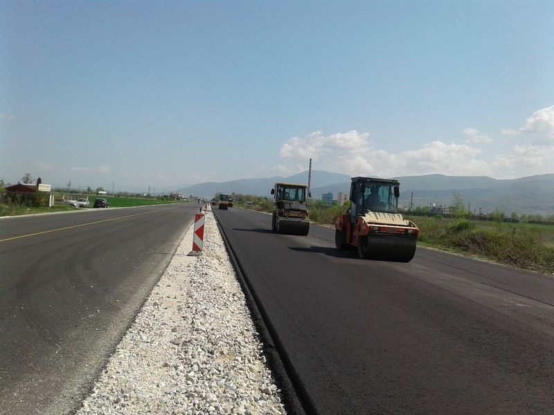 Вижте докъде стигна строителството на пътя Пловдив - Асеновград СНИМКИ