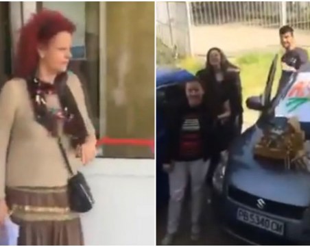 Клаксони отекнаха в Математическата в Пловдив! Класната на 12 Д остана без думи ВИДЕО