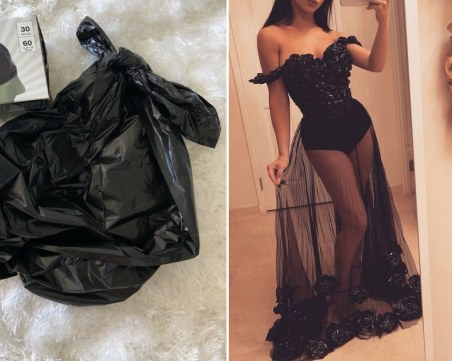 Рокля от торби за боклук стана хит и взриви мрежата ВИДЕО