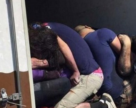 Извадиха 9 иракчани от тир с маслини на митницата в Пловдив