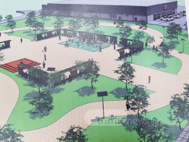 Нов парк на 10 декара изграждат в Тракия СНИМКИ