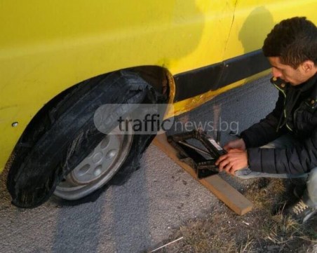 Затварят магистралата между Пловдив и Стара Загора след серия инциденти ВИДЕО