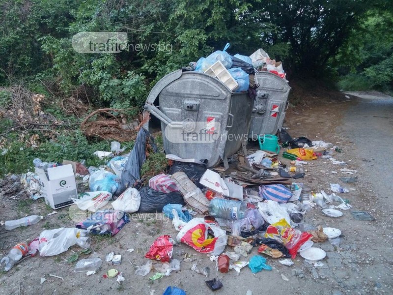 Жителка на Храбрино: Температурите се вдигат и боклукът започва да прелива