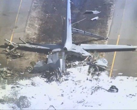 Военен самолет се разби в САЩ, има загинали