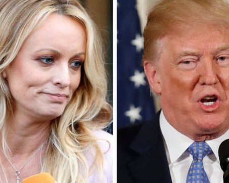 Порноактриса подиграва Тръмп в комедийно шоу