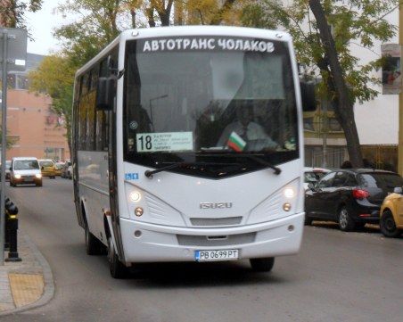 От утре автобус №18 тръгва пак по бул. 