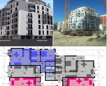 Откриват до месеци първата жилищна сграда, вдигната от голяма пловдивска компания СНИМКИ