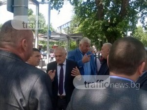 Бойко Борисов не успя да дойде в Пловдив, изпрати Валентин Радев СНИМКИ+ВИДЕО