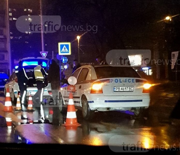 Полицията конфискува коли в Пловдив, издирват шофьора, премазал пешеходец край града