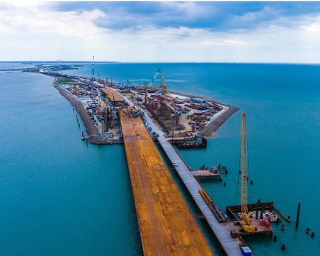 Най-дългият мост в Русия ще бъде открит с половин година по-рано ВИДЕО