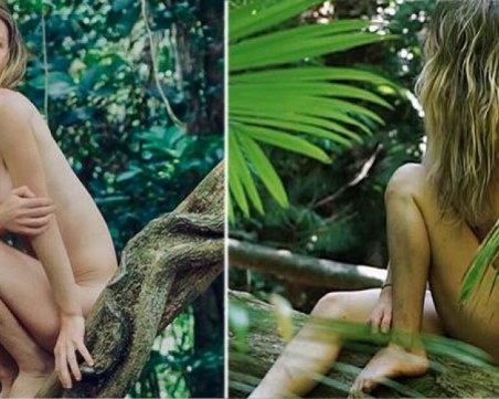 Еко блогърка заживя в джунглата! Ходи гола и яде само плодове СНИМКИ