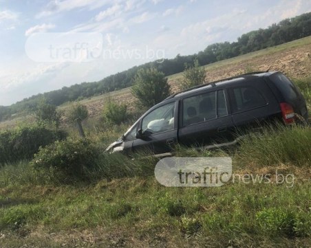 Хеттрик от катастрофи на пътя Чирпан - Пловдив СНИМКИ