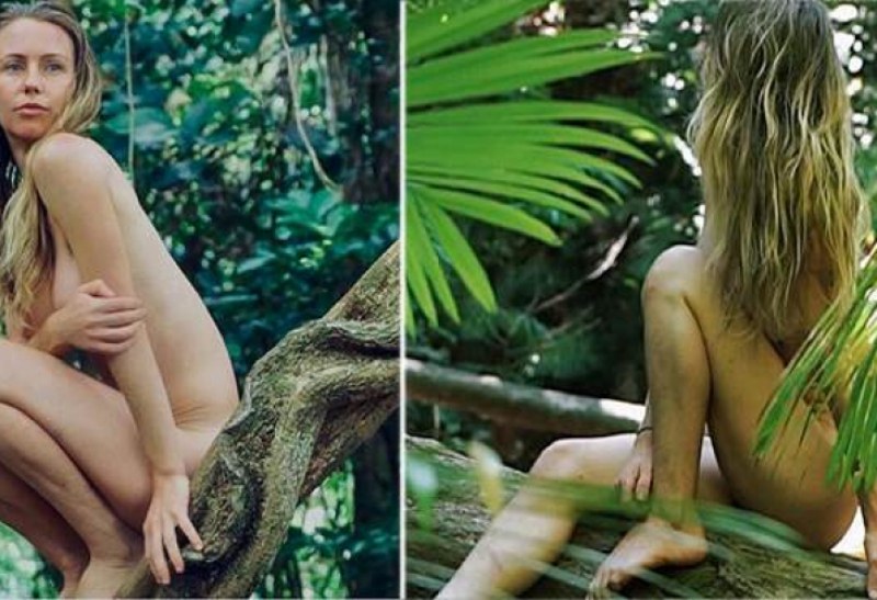 Еко блогърка заживя в джунглата! Ходи гола и яде само плодове СНИМКИ