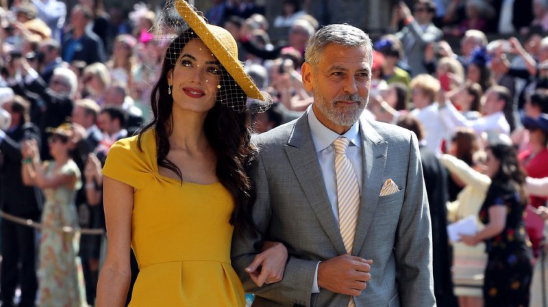 Джордж Клуни е сред късметлиите, танцували с Меган на кралската сватба