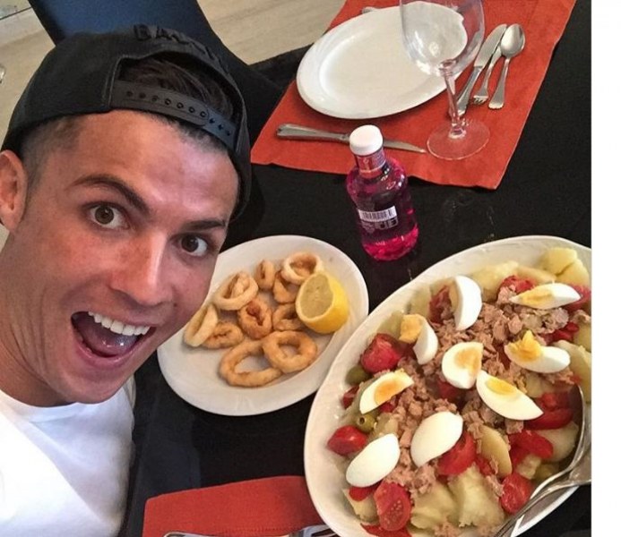 Какво хапва Кристиано Роналдо на закуска, обед и вечеря