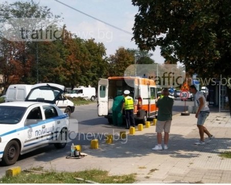 Мъж е в болница, съседът му го помете с колата в Пловдивско