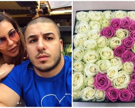 3 години любов! Юра Месропян отново разтопи с романтика любимата си Бисера СНИМКИ