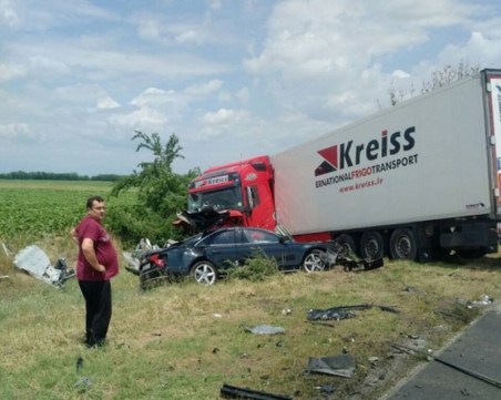 Трагедия: Бременна жена е загиналата в катастрофата край Пловдив ВИДЕО