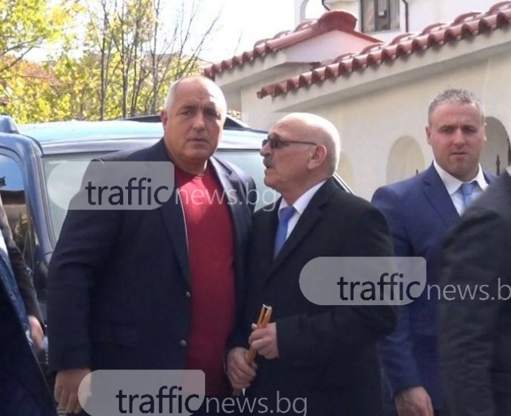 Бойко Борисов пристига в Пловдив след минути