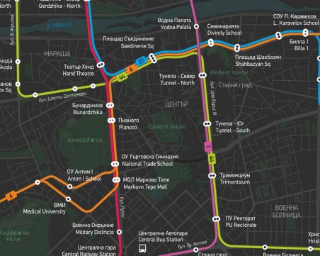 Нощният градски транспорт тръгна, вижте КАРТАТА