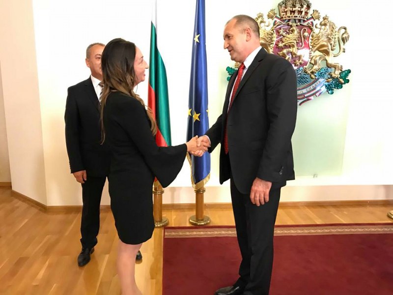 Президентът Радев със специална благодарност към пловдивска компания СНИМКИ