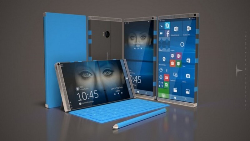 Microsoft готви удар срещу Apple и Samsung – прави телефон с три дисплея