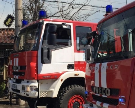 Мълнии причиниха три пожара в Родопите