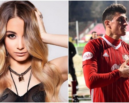 Любов пламна между певицата Михаела Маринова и футболист на ЦСКА