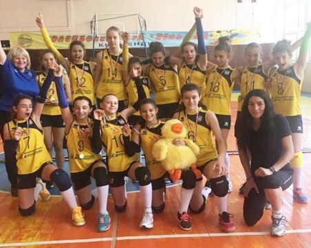 Малките маричанки шампионки на България!