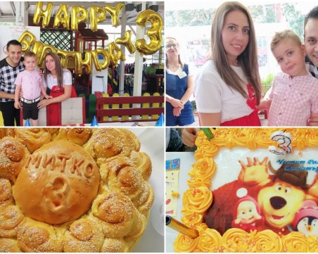 Здравко Мандаджиев подари голямо детско парти за рождения ден на сина си