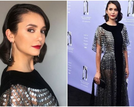 Нина Добрев се появи с уникална визия, преобразена от български гримьор ВИДЕО