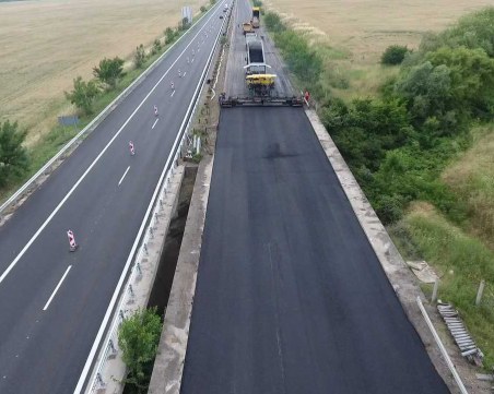 Край на мъките! Приключва ремонтът на 22 км участък от АМ 