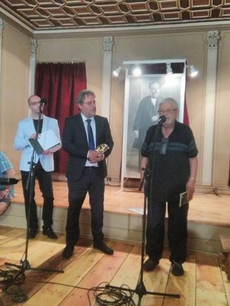 Захари Карабашлиев получи награда “Христо Г. Данов“ в Пловдив СНИМКИ