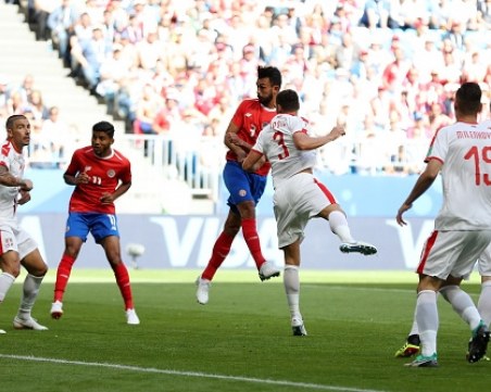 Сърбия излъга Коста Рика в двуостър мач