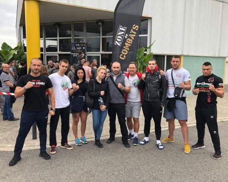 Българите със страхотно представяне на европейското по савате комба