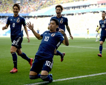 Изненада! Япония пречупи 10 от Колумбия