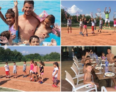 Топ треньори по тенис провеждат детски лагер край Пловдив! Вижте къде СНИМКИ