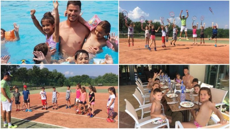 Топ треньори по тенис провеждат детски лагер край Пловдив! Вижте къде СНИМКИ