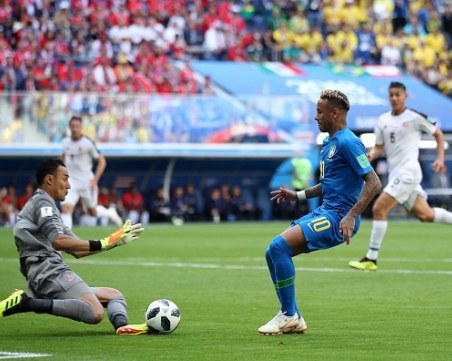 Неймар плаче след измъчена победа на Бразилия