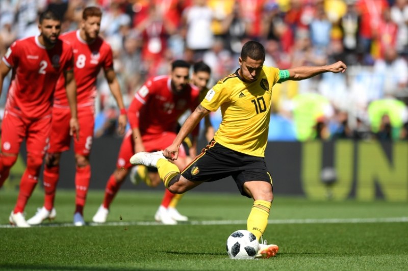 Белгия напълни мрежата на Тунис и се класира за осминафиналите