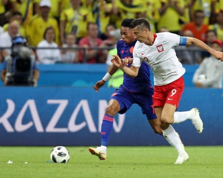 Колумбия разказа играта на Полша и я изхвърли от Мондиал 2018