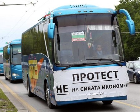 Превозвачите спряха протеста след срещата с Борисов
