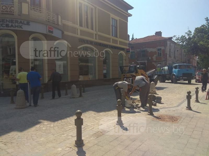 Откриват златарската улица в Пловдив до седмица