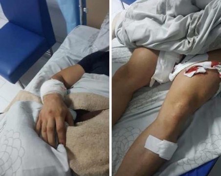 Перата прострелян с 8 бойни патрона, вини правителството СНИМКА